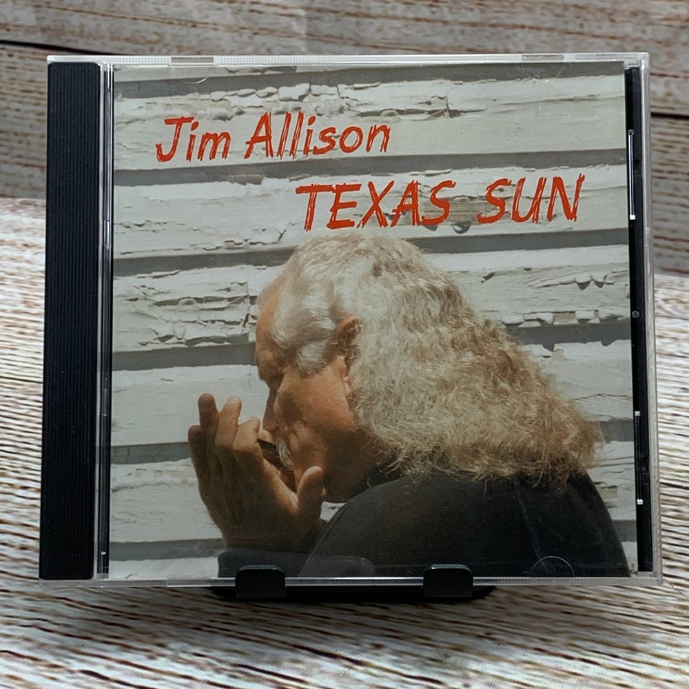 Jim Allison - Texas Sun [CD Album‎ 2001] Blues Harp Original Pressing